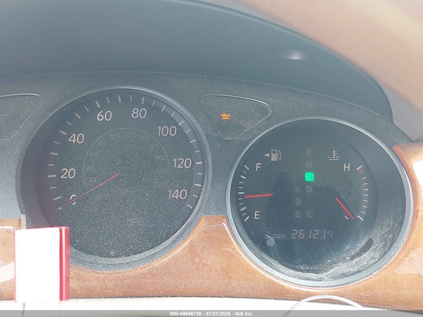 2005 Lexus Es 330 VIN JTHBA30G355096588 IAAI salvage auction — NORMAL WEAR, Clear (Virginia), sold $25 on 2026-07-30 (photo 7)