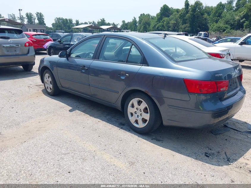 2010 Hyundai Sonata VIN 5NPET4AC9AH592743 IAAI salvage auction — NORMAL WEAR, Clear (Virginia), sold $200 on 2026-07-30 (photo 3)