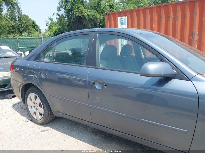 2010 Hyundai Sonata VIN 5NPET4AC9AH592743 IAAI salvage auction — NORMAL WEAR, Clear (Virginia), sold $200 on 2026-07-30 (photo 6)