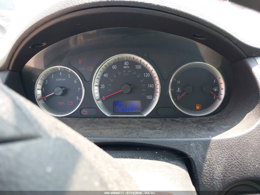 2010 Hyundai Sonata VIN 5NPET4AC9AH592743 IAAI salvage auction — NORMAL WEAR, Clear (Virginia), sold $200 on 2026-07-30 (photo 7)