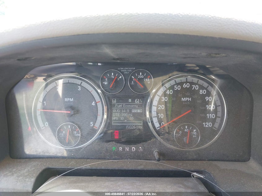 2012 Ram 2500 VIN 3C6UD5DL8CG211526 IAAI salvage auction — SIDE, Salvage (Ohio), sold $5,400 on 2026-07-31 (photo 7)
