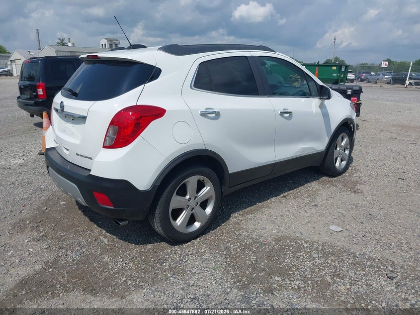 2016 Buick Encore VIN KL4CJBSB3GB635338 IAAI salvage auction — RIGHT FRONT, Salvage (Ohio), sold $325 on 2026-09-28 (photo 4)