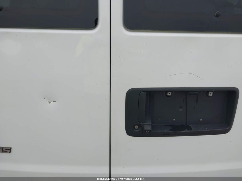 2020 Chevrolet Express 2500 VIN 1GAWGEFP1L1233531 IAAI salvage auction — NORMAL WEAR, Sf97 (Maryland), sold $13,800 on 2026-08-31 (photo 6)