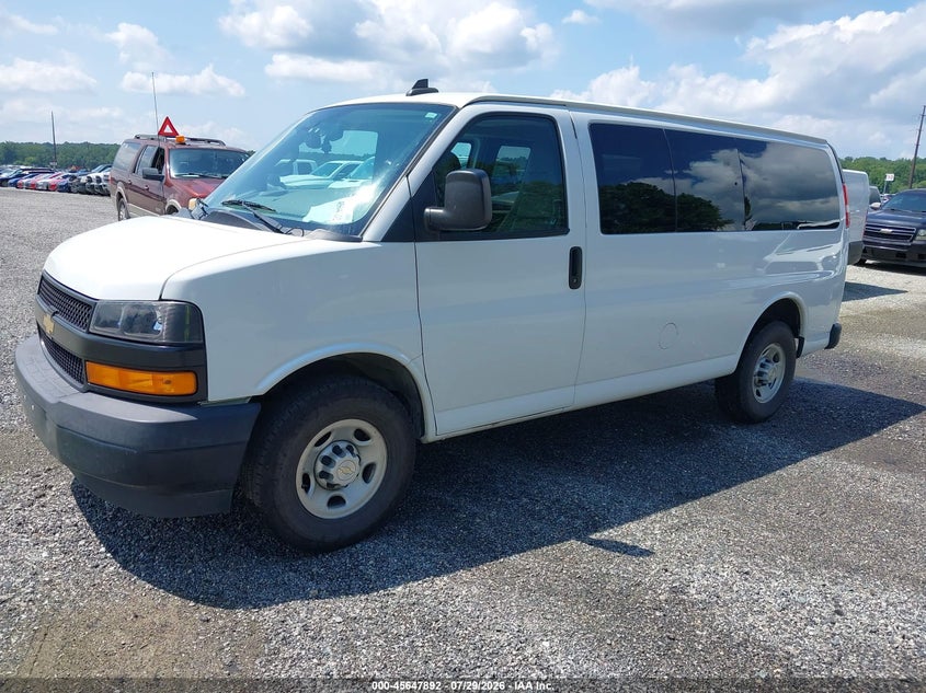 2020 Chevrolet Express 2500 VIN 1GAWGEFP1L1233531 IAAI salvage auction — NORMAL WEAR, Sf97 (Maryland), sold $13,800 on 2026-08-31 (photo 2)