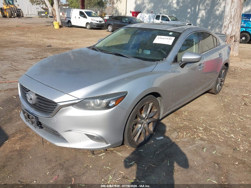 2016 Mazda 6 VIN JM1GJ1W56G1430642 IAAI salvage auction — NORMAL WEAR, Clear - Dealer Only (California), sold $25 on 2026-07-21 (photo 2)