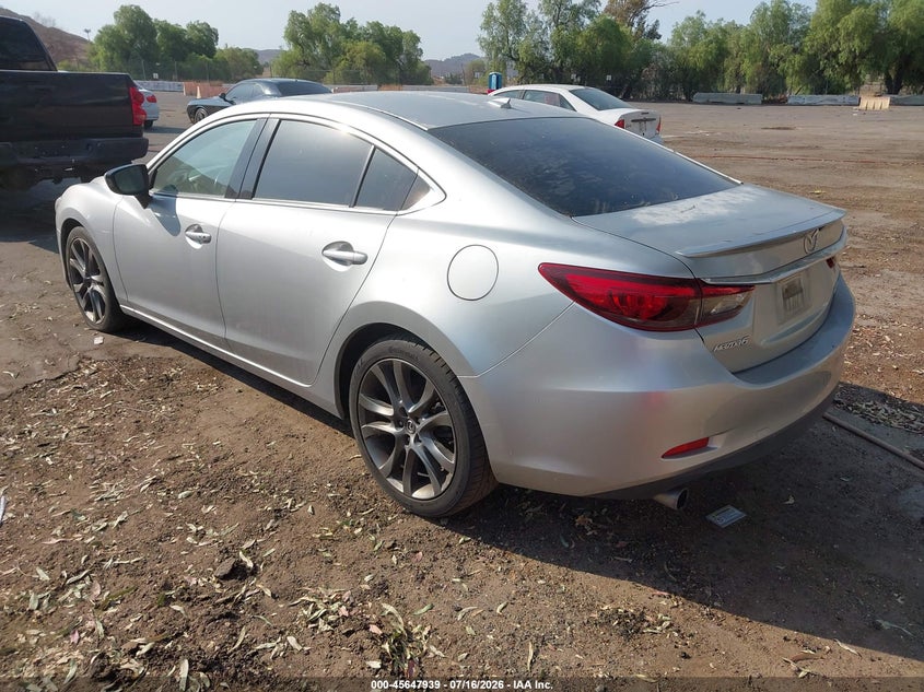 2016 Mazda 6 VIN JM1GJ1W56G1430642 IAAI salvage auction — NORMAL WEAR, Clear - Dealer Only (California), sold $25 on 2026-07-21 (photo 3)