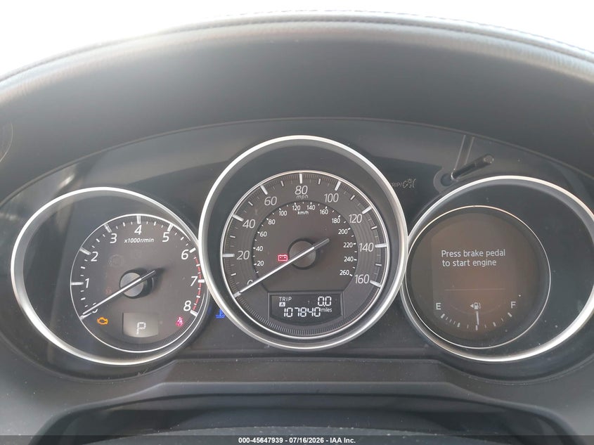 2016 Mazda 6 VIN JM1GJ1W56G1430642 IAAI salvage auction — NORMAL WEAR, Clear - Dealer Only (California), sold $25 on 2026-07-21 (photo 7)