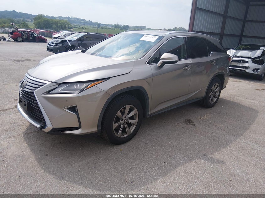 2018 Lexus Rx VIN JTJDZKCA2J2007669 IAAI salvage auction — RIGHT FRONT, Salvage Title, sold $9,800 on 2026-09-10 (photo 2)