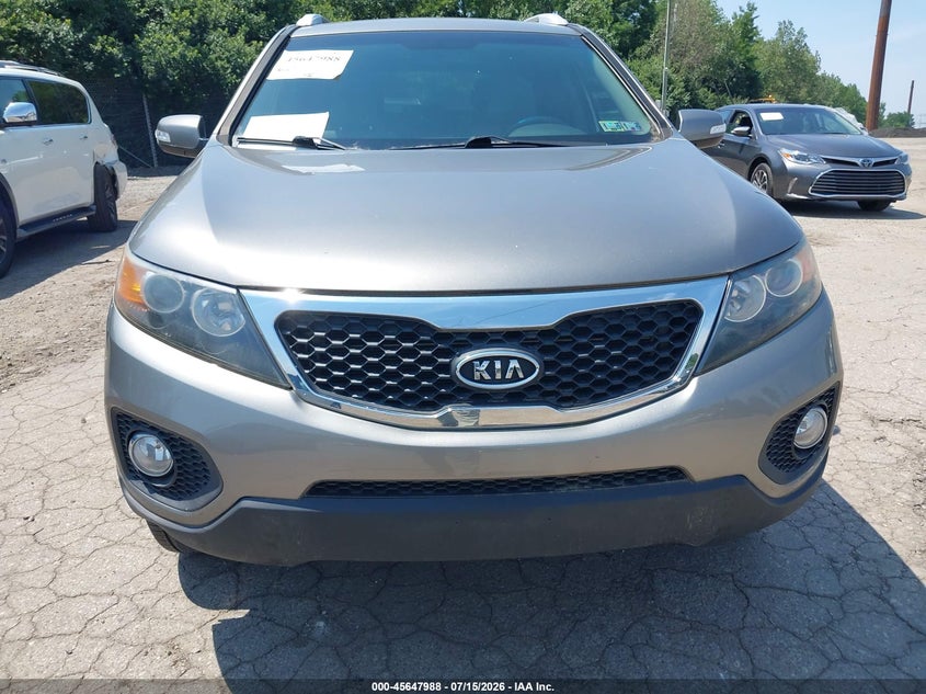 2013 Kia Sorento VIN 5XYKT3A63DG385526 IAAI salvage auction — NORMAL WEAR, Clear (Pennsylvania), sold $625 on 2026-07-24 (photo 6)