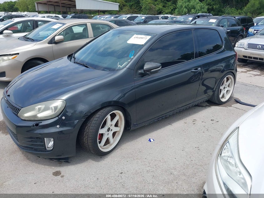 2010 Volkswagen Gti VIN WVWEV7AJ9AW258815 IAAI salvage auction — NORMAL WEAR, Original (Texas), sold $1,000 on 2026-07-29 (photo 2)