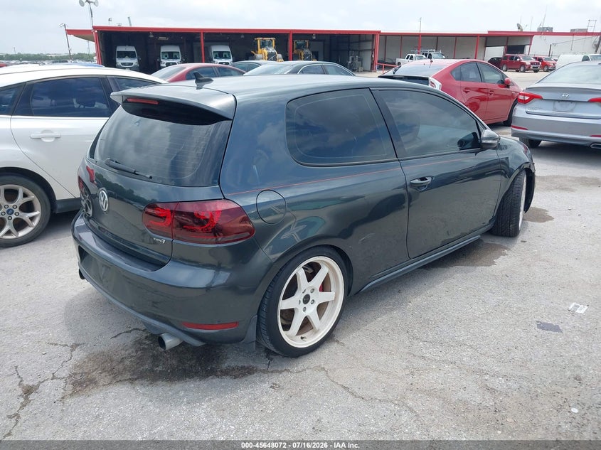 2010 Volkswagen Gti VIN WVWEV7AJ9AW258815 IAAI salvage auction — NORMAL WEAR, Original (Texas), sold $1,000 on 2026-07-29 (photo 4)