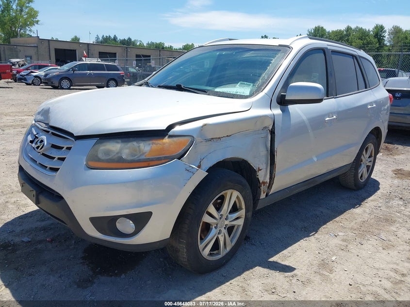 2011 Hyundai Santa fe VIN 5XYZHDAG6BG059490 IAAI salvage auction — NORMAL WEAR, Clear (New York), sold $550 on 2026-07-23 (photo 2)