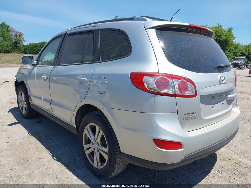 2011 Hyundai Santa fe VIN 5XYZHDAG6BG059490 IAAI salvage auction — NORMAL WEAR, Clear (New York), sold $550 on 2026-07-23 (photo 3)