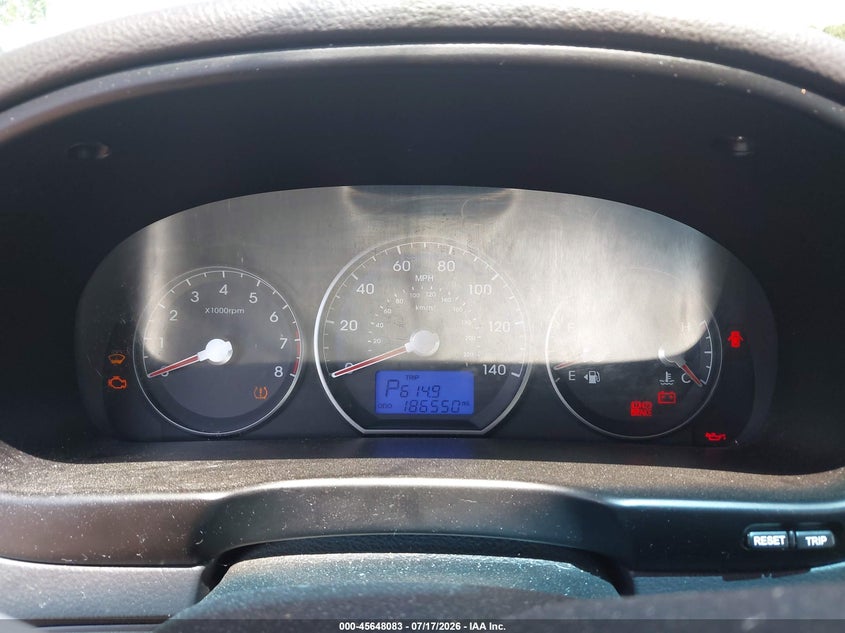 2011 Hyundai Santa fe VIN 5XYZHDAG6BG059490 IAAI salvage auction — NORMAL WEAR, Clear (New York), sold $550 on 2026-07-23 (photo 7)