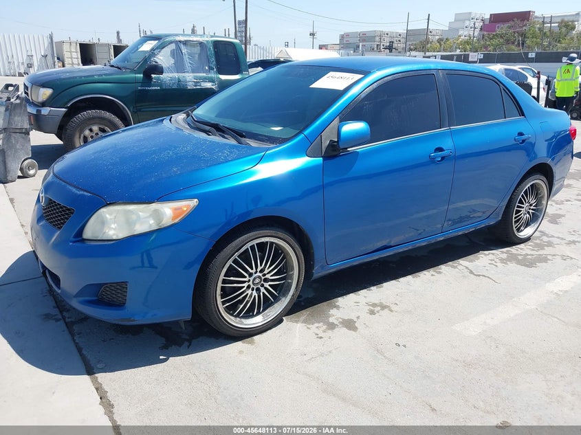 2009 Toyota Corolla VIN JTDBL40E099054023 IAAI salvage auction — NORMAL WEAR, Clear - Dealer Only (California), sold $500 on 2026-07-29 (photo 2)