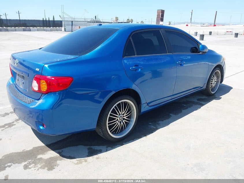 2009 Toyota Corolla VIN JTDBL40E099054023 IAAI salvage auction — NORMAL WEAR, Clear - Dealer Only (California), sold $500 on 2026-07-29 (photo 4)