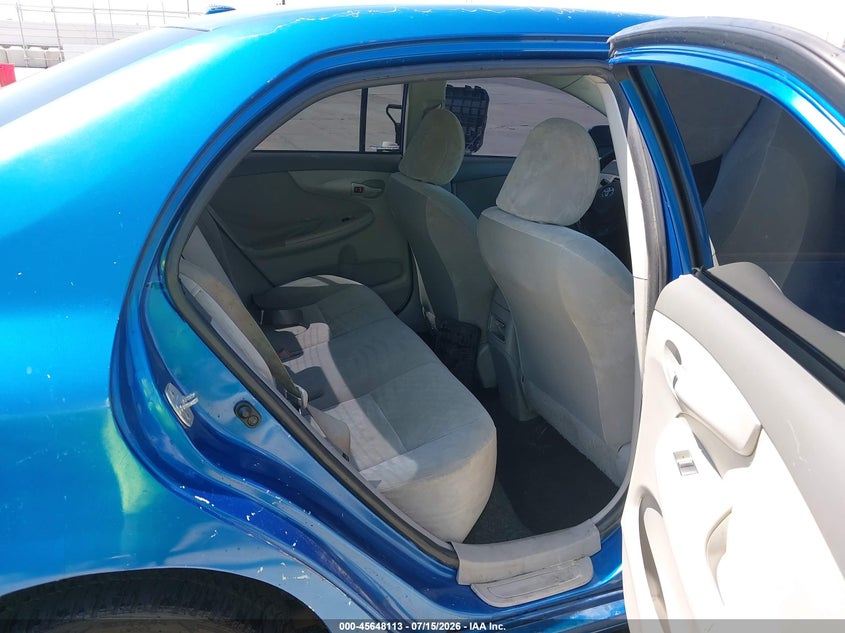 2009 Toyota Corolla VIN JTDBL40E099054023 IAAI salvage auction — NORMAL WEAR, Clear - Dealer Only (California), sold $500 on 2026-07-29 (photo 8)