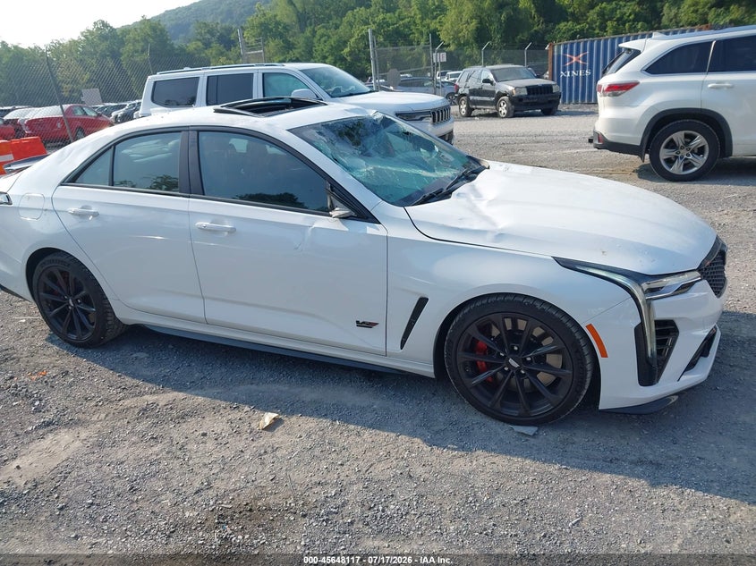 2026 Cadillac Ct4-v VIN 1G6D75RP6T0410027 — IAAI salvage auction photo