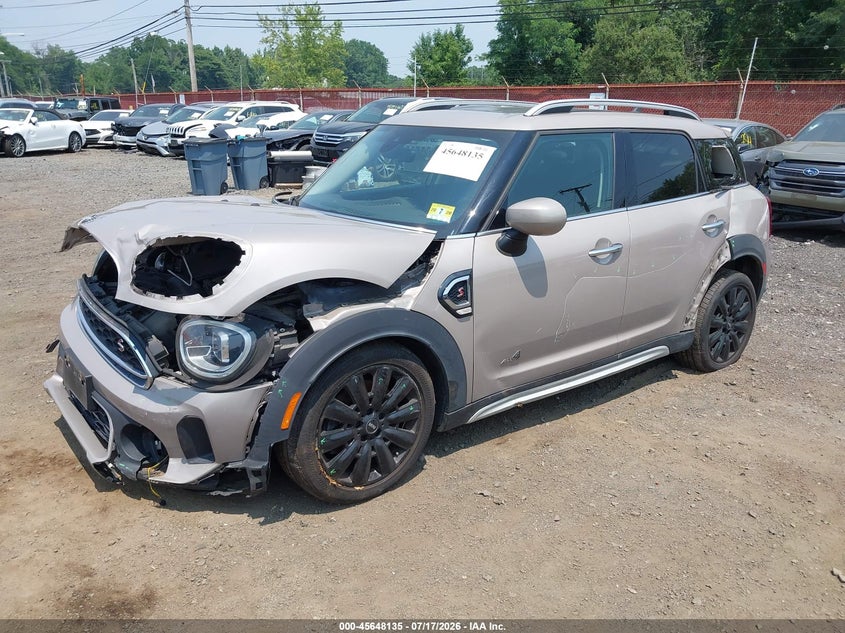 2022 Mini Countryman VIN WMZ83BR05N3N26798 IAAI salvage auction — FRONT END, Salvage (Idaho), sold $2,675 on 2026-08-05 (photo 2)
