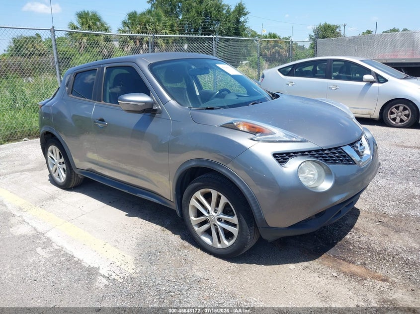 2016 Nissan Juke VIN JN8AF5MR7GT600942 IAAI salvage auction — NORMAL WEAR, Clear (Florida), sold $25 on 2026-07-29 (photo 1)
