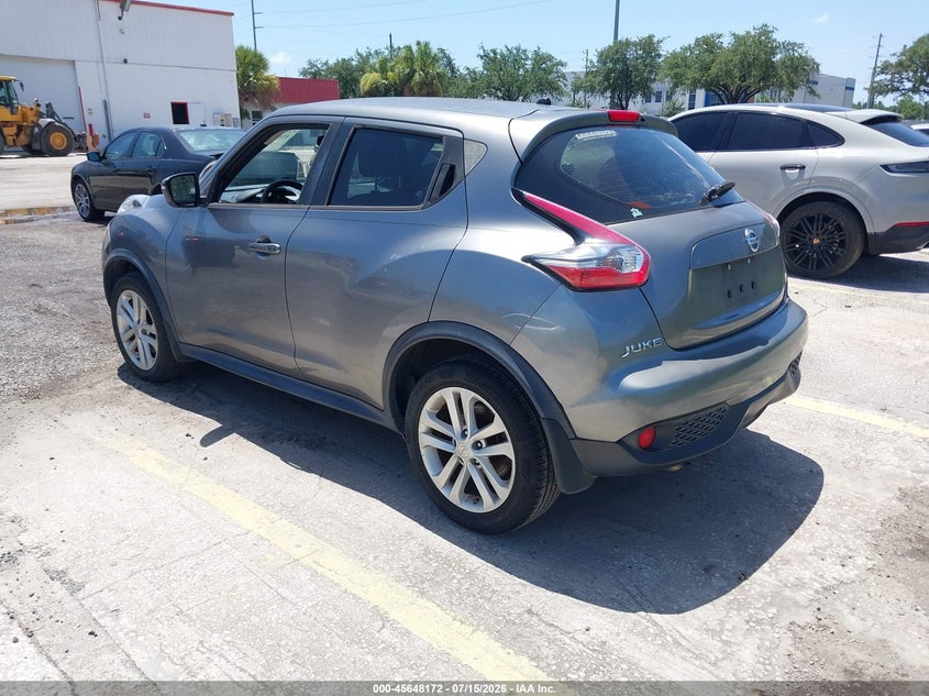 2016 Nissan Juke VIN JN8AF5MR7GT600942 IAAI salvage auction — NORMAL WEAR, Clear (Florida), sold $25 on 2026-07-29 (photo 3)