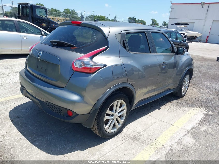 2016 Nissan Juke VIN JN8AF5MR7GT600942 IAAI salvage auction — NORMAL WEAR, Clear (Florida), sold $25 on 2026-07-29 (photo 4)