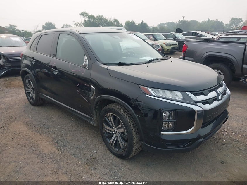 2024 Mitsubishi Outlander VIN JA4ARUAU7RU014822 IAAI salvage auction — RIGHT SIDE, Enterprise Vehicles Clear Only (Alabama), sold $3,600 on 2026-07-26 (photo 1)