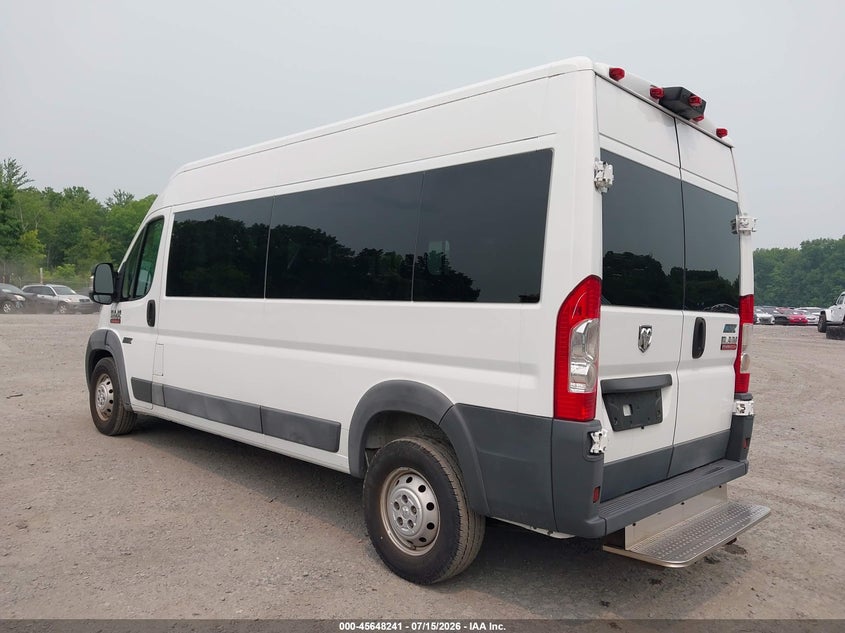 2018 Ram Promaster 2500 VIN 3C7WRVPGXJE154730 IAAI salvage auction — NORMAL WEAR, Sf97 (New York), sold $27,500 on 2026-07-23 (photo 3)