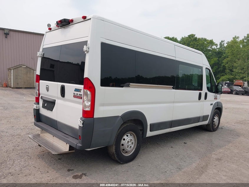 2018 Ram Promaster 2500 VIN 3C7WRVPGXJE154730 IAAI salvage auction — NORMAL WEAR, Sf97 (New York), sold $27,500 on 2026-07-23 (photo 4)