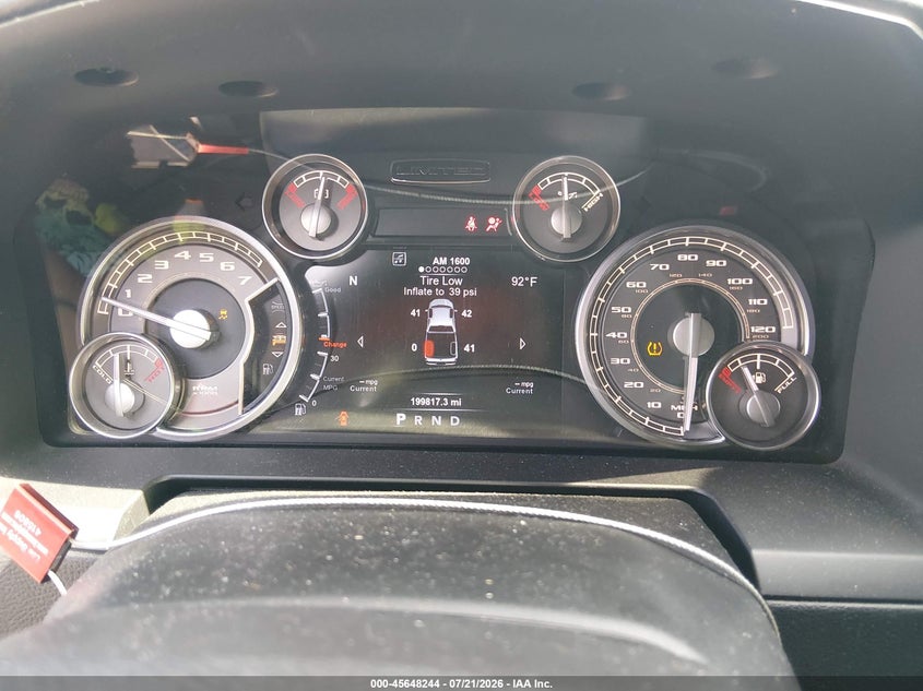 2018 Ram 1500 VIN 1C6RR7PT6JS174500 IAAI salvage auction — RIGHT SIDE, Salvage (Mississippi), sold $4,050 on 2026-08-27 (photo 7)