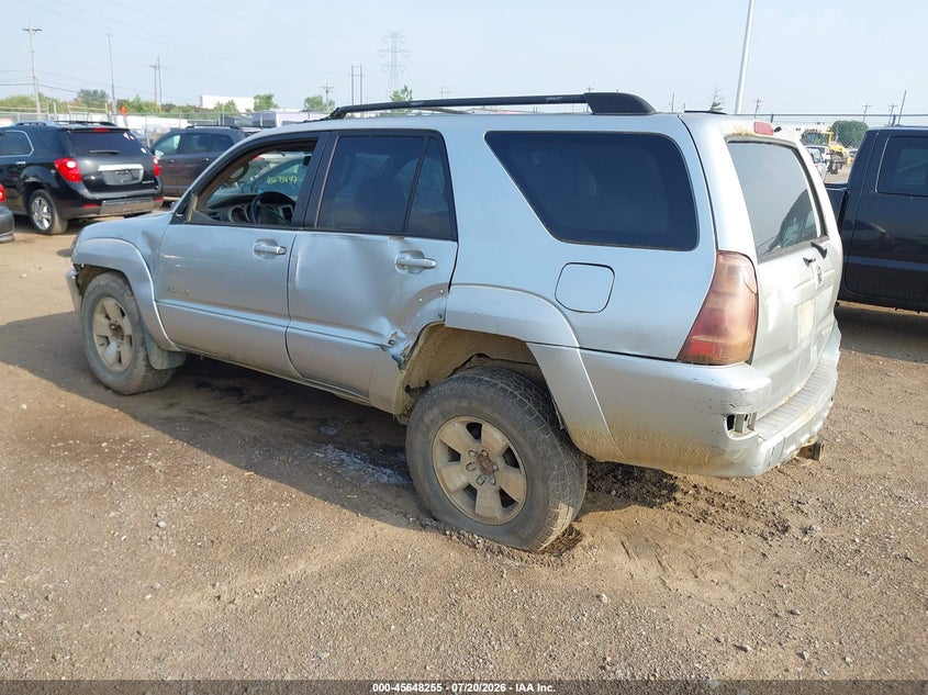2005 Toyota 4runner VIN JTEBT14RX50055105 IAAI salvage auction — NORMAL WEAR, Original (Ohio), sold $25 on 2026-07-30 (photo 3)