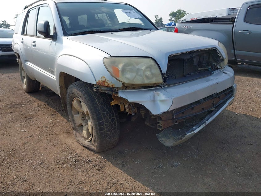 2005 Toyota 4runner VIN JTEBT14RX50055105 IAAI salvage auction — NORMAL WEAR, Original (Ohio), sold $25 on 2026-07-30 (photo 6)