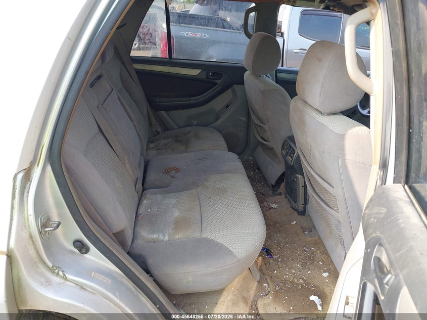 2005 Toyota 4runner VIN JTEBT14RX50055105 IAAI salvage auction — NORMAL WEAR, Original (Ohio), sold $25 on 2026-07-30 (photo 8)