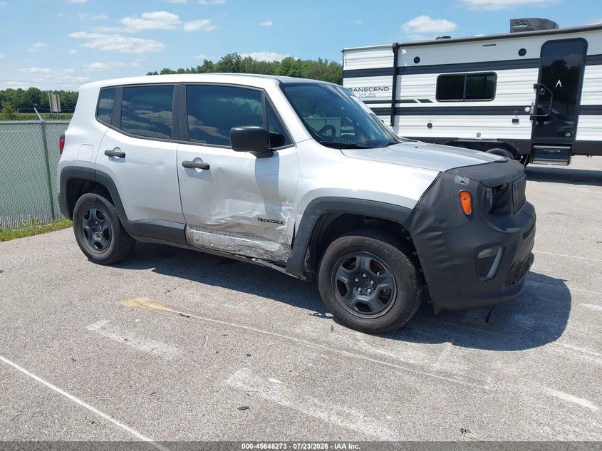 2020 Jeep Renegade VIN ZACNJBAB7LPL44015 IAAI salvage auction — NORMAL WEAR, Wait Title, sold $75 on 2026-07-30 (photo 1)