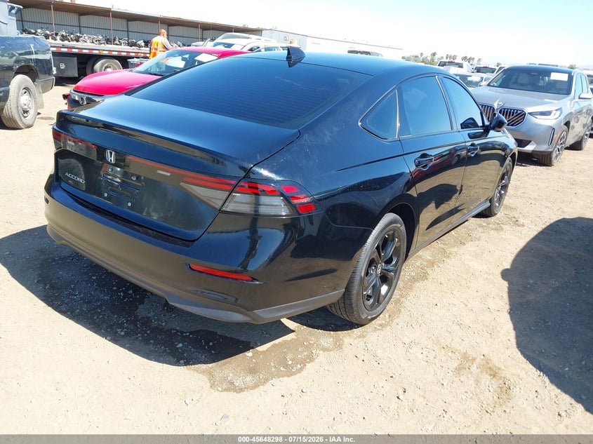 2025 Honda Accord VIN 1HGCY1F41SA024635 IAAI salvage auction — UNDERCARRIAGE, Salvage Title, sold $11,700 on 2026-08-23 (photo 4)