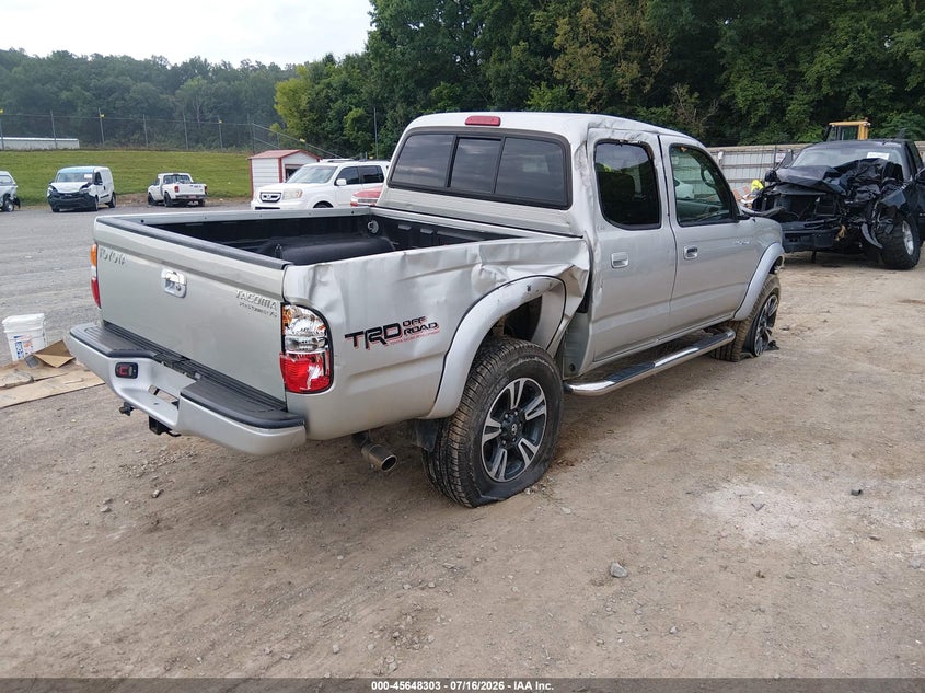 2004 Toyota Tacoma VIN 5TEGN92N24Z344691 IAAI salvage auction — SIDE, Salvage (Tennessee), sold $2,200 on 2026-07-30 (photo 4)