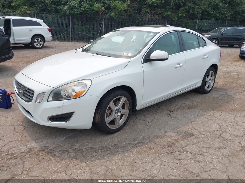 2012 Volvo S60 VIN YV1622FS3C2132522 IAAI salvage auction — NORMAL WEAR, Clear (Pennsylvania), sold $375 on 2026-07-24 (photo 2)