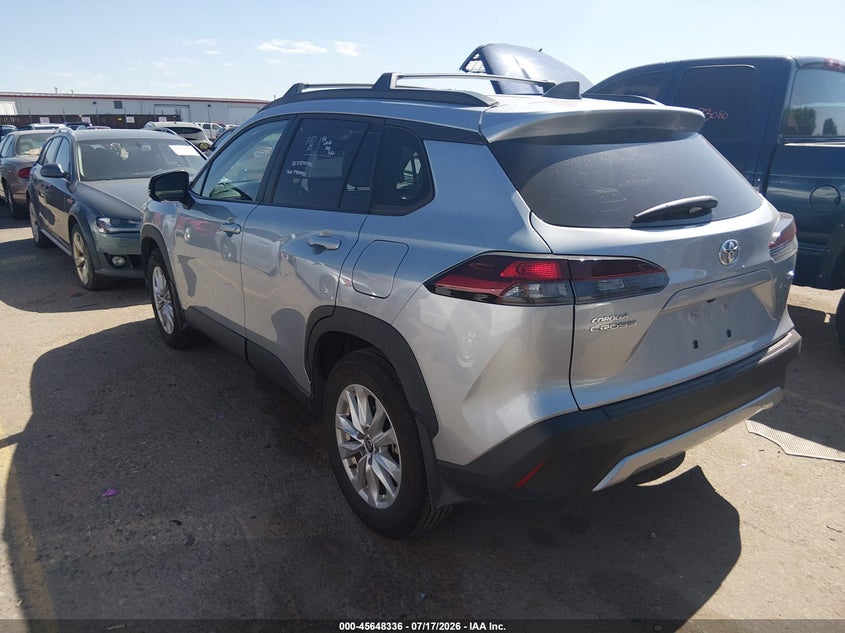 2026 Toyota Corolla cross VIN 7MUCAAAGXTV151740 IAAI salvage auction — SIDE, Enterprise Vehicles Clear Only (Texas), sold $425 on 2026-07-21 (photo 3)