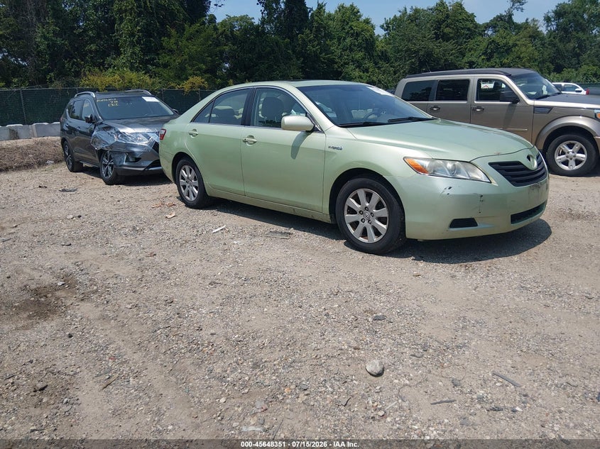 2007 Toyota Camry VIN JTNBB46K073010292 IAAI salvage auction — NORMAL WEAR, Clear (Maryland), sold $550 on 2026-07-30 (photo 1)