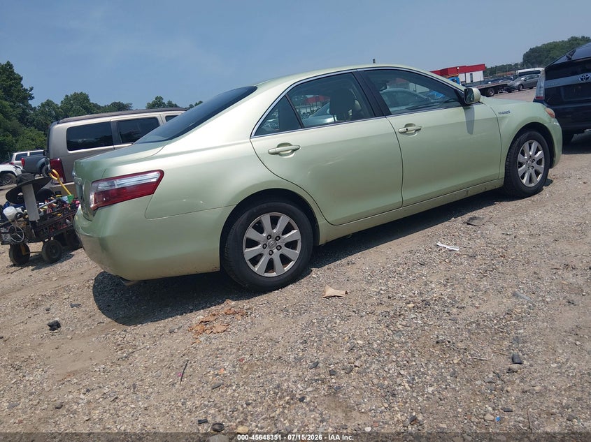 2007 Toyota Camry VIN JTNBB46K073010292 IAAI salvage auction — NORMAL WEAR, Clear (Maryland), sold $550 on 2026-07-30 (photo 4)