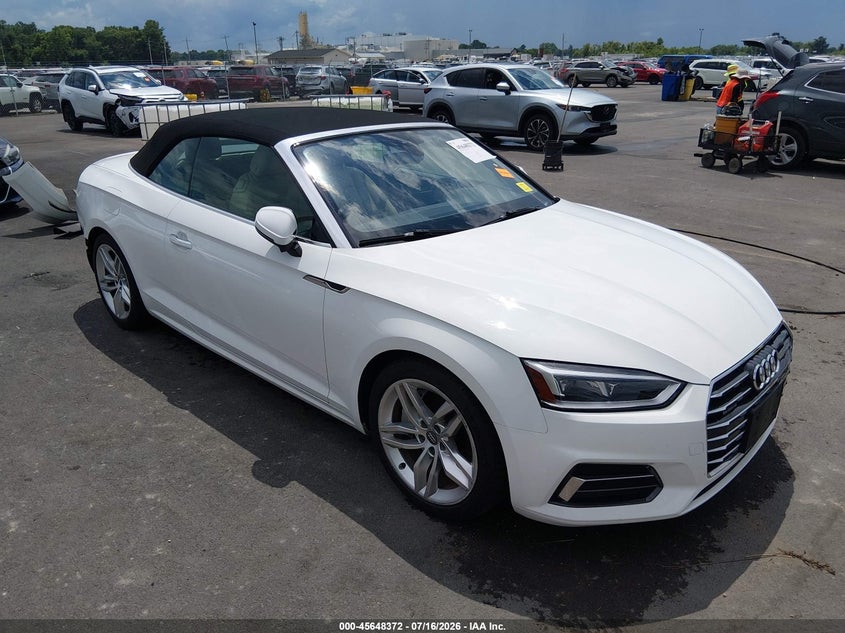 2019 Audi A5 VIN WAUWNGF50KN001546 — IAAI salvage auction photo
