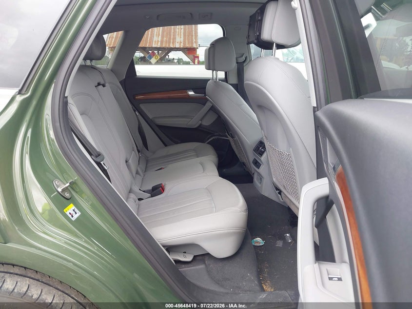 2022 Audi Q5 VIN WA1EAAFY4N2014754 IAAI salvage auction — FRONT END, Salvage Title, sold $9,900 on 2026-08-02 (photo 8)