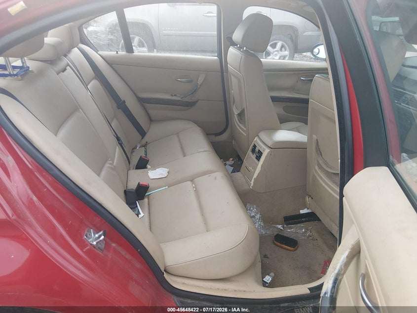 2007 BMW 3 series VIN WBAVA33507KX78337 IAAI salvage auction — NORMAL WEAR, Clear (Arkansas), sold $25 on 2026-07-22 (photo 8)