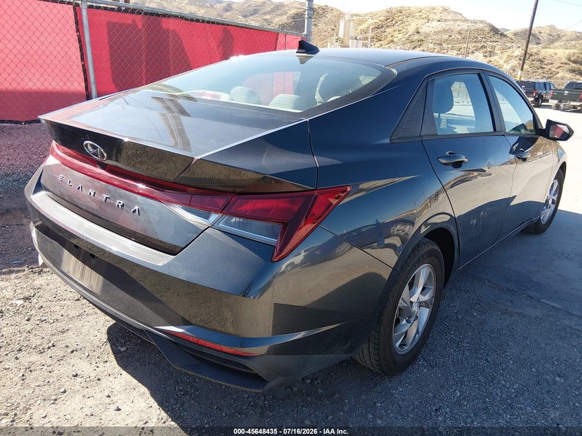 2021 Hyundai Elantra VIN 5NPLL4AG0MH045892 IAAI salvage auction — SIDE, Sf97 (California), sold $8,900 on 2026-08-25 (photo 4)