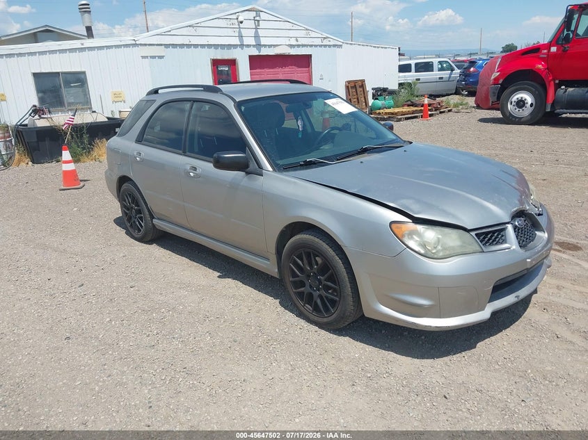 2006 Subaru Impreza VIN JF1GG67616H814312 IAAI salvage auction — NORMAL WEAR, Clear (Colorado), sold $50 on 2026-07-29 (photo 1)