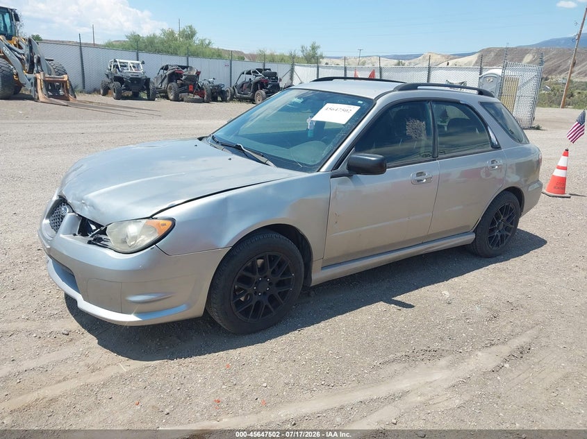 2006 Subaru Impreza VIN JF1GG67616H814312 IAAI salvage auction — NORMAL WEAR, Clear (Colorado), sold $50 on 2026-07-29 (photo 2)
