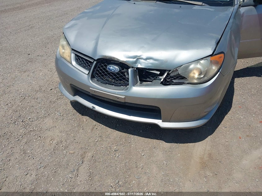 2006 Subaru Impreza VIN JF1GG67616H814312 IAAI salvage auction — NORMAL WEAR, Clear (Colorado), sold $50 on 2026-07-29 (photo 6)