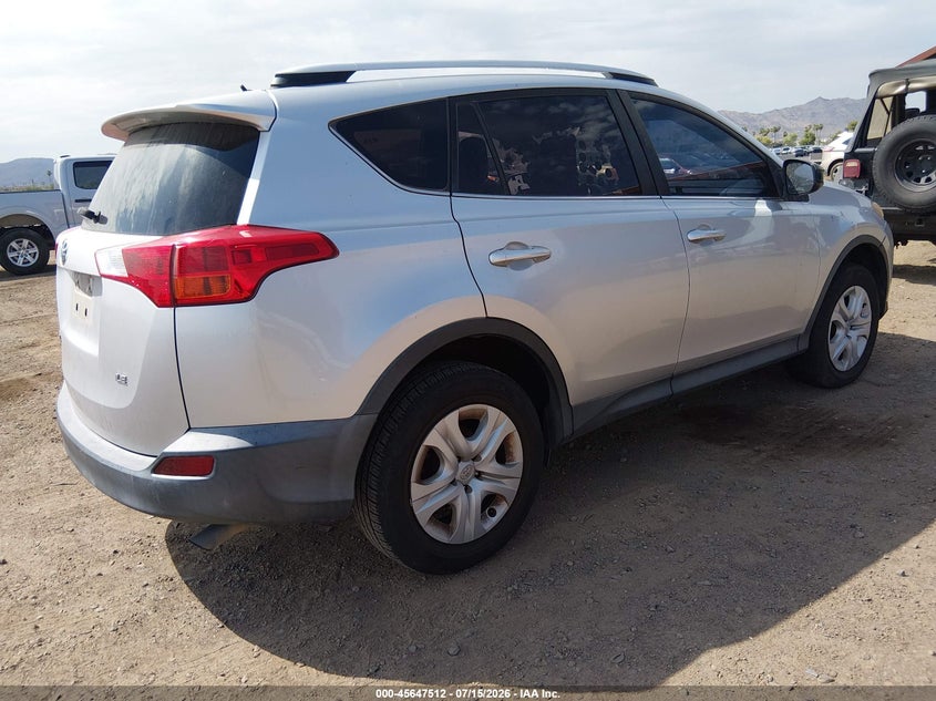 2013 Toyota Rav 4 VIN JTMZFREV8D5014252 IAAI salvage auction — NORMAL WEAR, Clear-Dealer Only (Arizona), sold $25 on 2026-07-21 (photo 4)