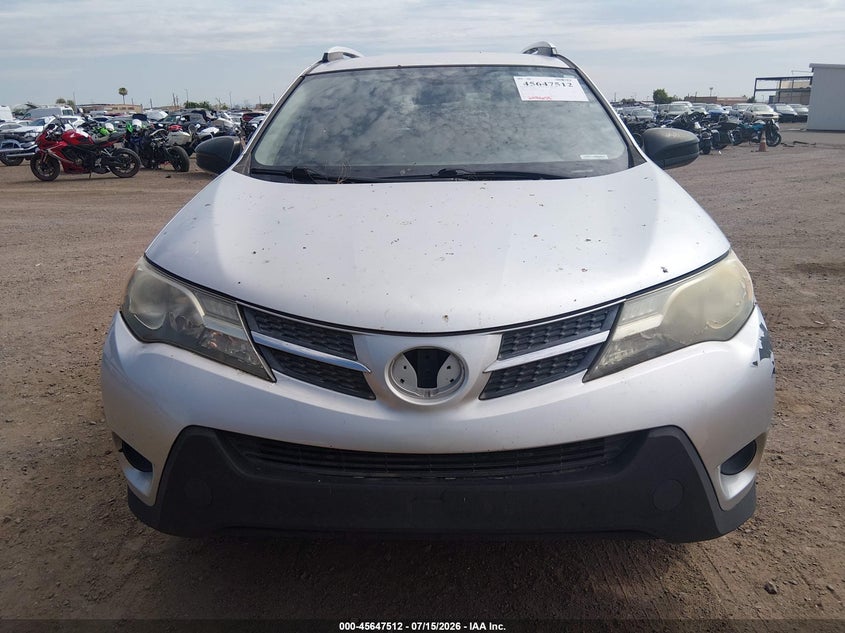 2013 Toyota Rav 4 VIN JTMZFREV8D5014252 IAAI salvage auction — NORMAL WEAR, Clear-Dealer Only (Arizona), sold $25 on 2026-07-21 (photo 6)