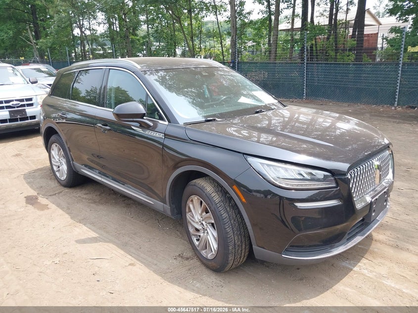 2020 Lincoln Corsair VIN 5LMCJ1C95LUL10578 IAAI salvage auction — REAR END, Clear (Virginia), sold $2,850 on 2026-07-19 (photo 1)